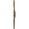 Ekena Millwork Attica Ceiling Medallion (Fits Canopies up to 3 3/4"), Hand-Painted Pale Gold, 39 1/2"OD x 2 1/2"P CM39ATPAS - alternate 2